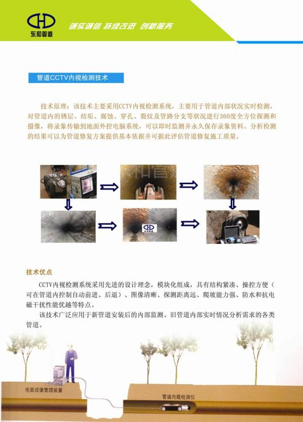 非开挖内衬修复检测技术